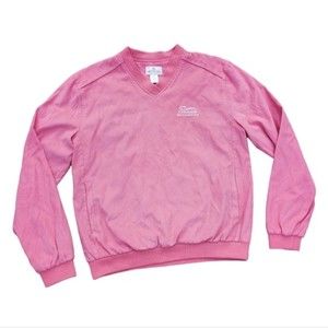 Pink Antigua Golf Sweatshirt
